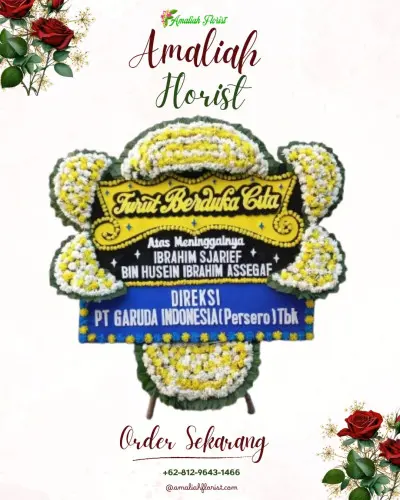 Papan Bunga Duka di Cikakak